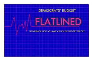 Flatlined. House Democrats Budget Lame. 02.21.2017.