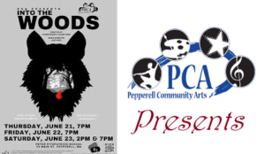 PCA Presents Into The Woods. June 21-23, 2018.