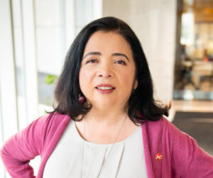 Bonnie Castillo, RN, Executive Director, National Nurses United. Photo By Michael Gerometta.