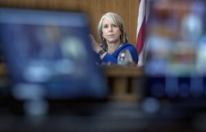 New Mexico Governor Michelle Lujan Grisham.