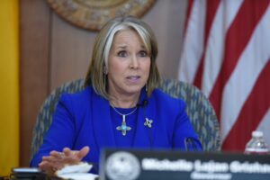 New Mexico Governor Michelle Lujan Grisham. 007. Un-Masked.
