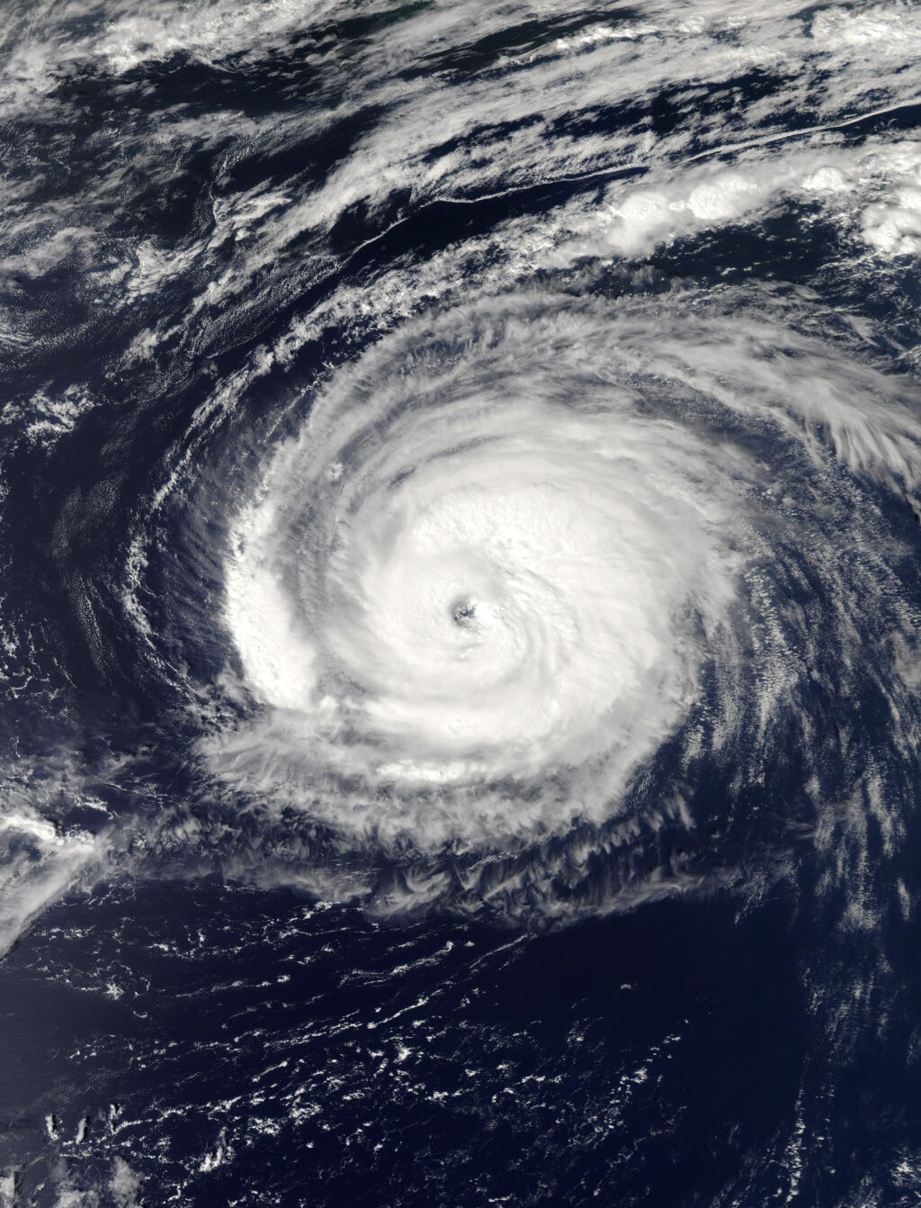 Hurricane Paulette on September 14, 2020. NASA. {PD} Paulette_2020-09-14_1750Z