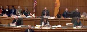 NM House Leader Rostrum Photo.
