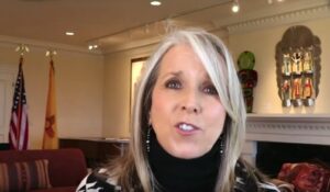 Governor Michelle Lujan Grisham Speaks at Biden Cimate Change Summit on April 22, 2021, 2